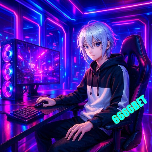 Imagem promocional da 6666BET mostrando a plataforma e suas vantagens