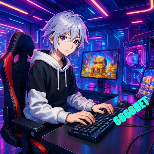 Imagem promocional da 6666BET mostrando a plataforma e suas vantagens