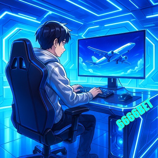 Imagem promocional da 6666BET mostrando a plataforma e suas vantagens