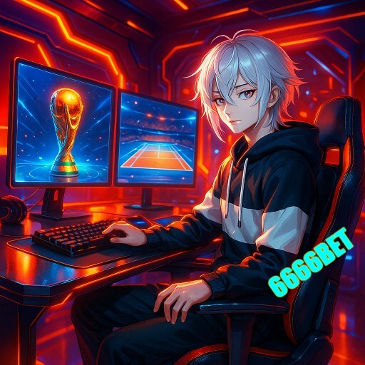 Imagem promocional da 6666BET mostrando a plataforma e suas vantagens