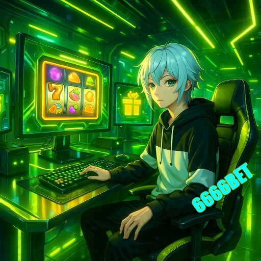 Imagem promocional da 6666BET mostrando a plataforma e suas vantagens