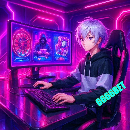 Imagem promocional da 6666BET mostrando a plataforma e suas vantagens