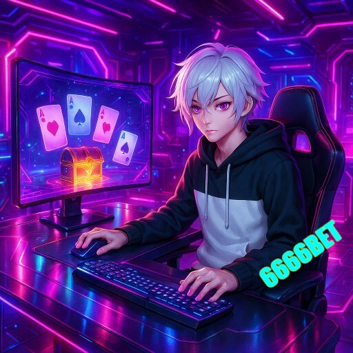 Imagem promocional da 6666BET mostrando a plataforma e suas vantagens