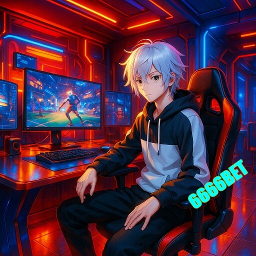 Imagem promocional da 6666BET mostrando a plataforma e suas vantagens